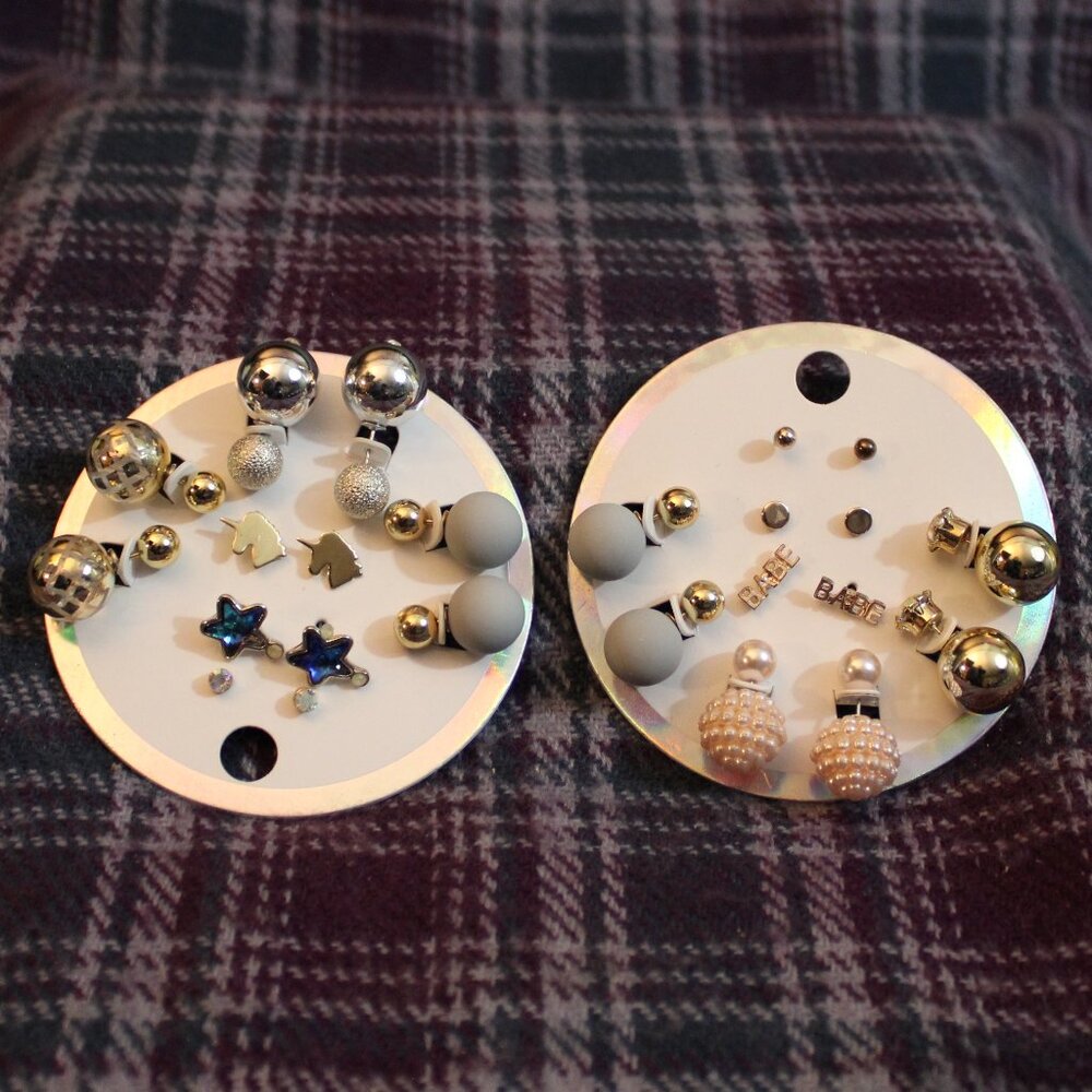 NWT Pierced Earring Unicorn Star Babe Lot